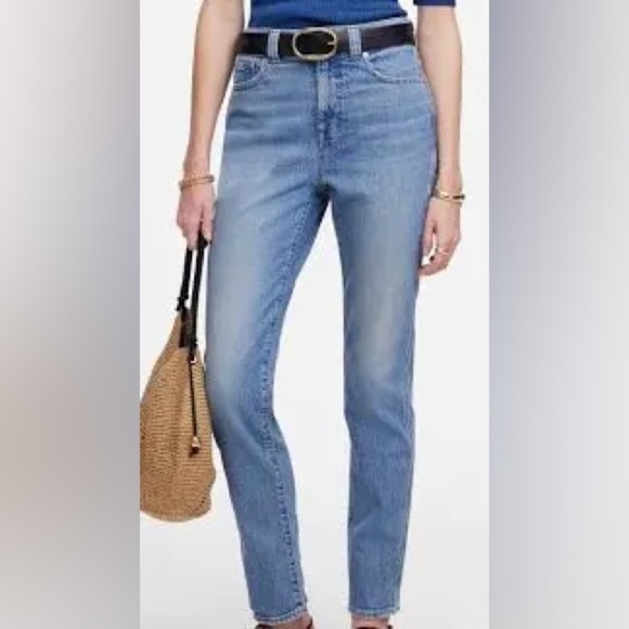 Madewell the Perfect Vintage Jean Sz 26 Straight Leg - Picture 1 of 10